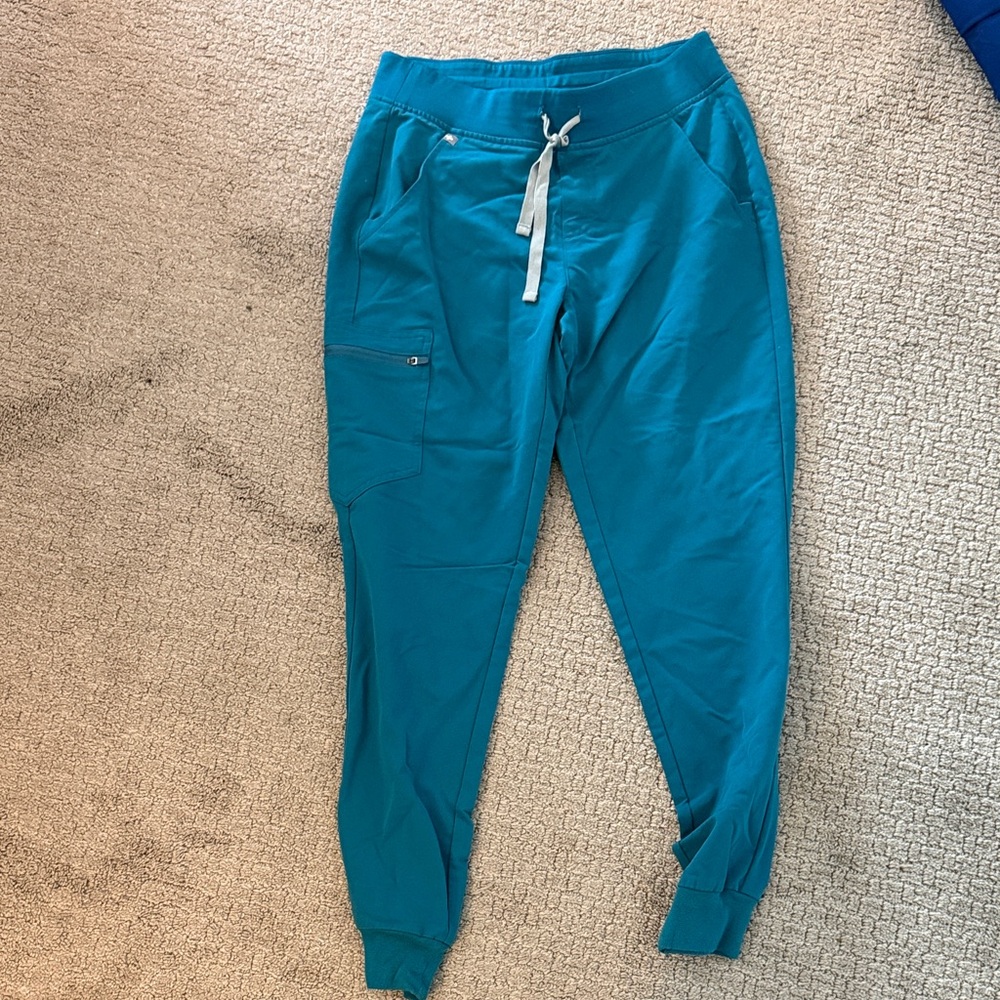 Figs Teal Women's Jogger scrub pants